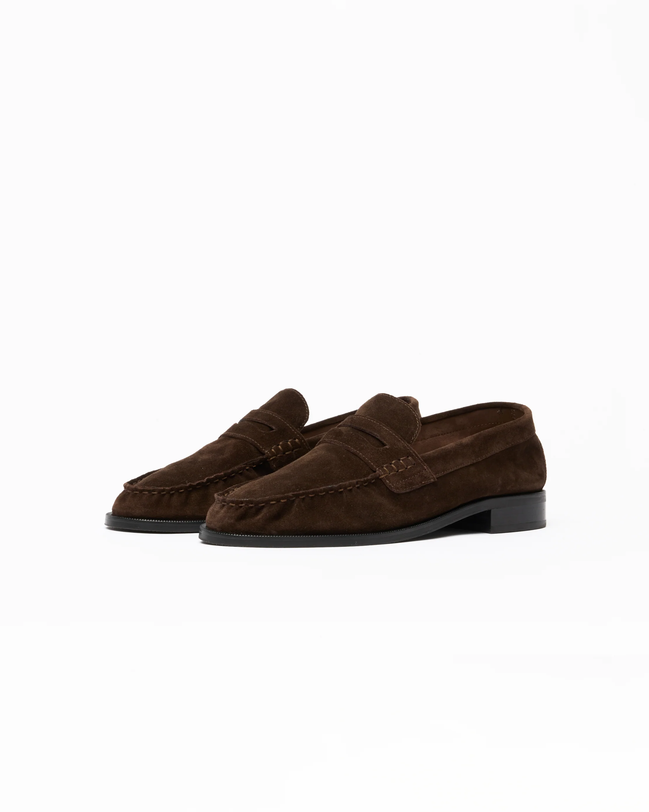 CB BROWN SUEDE PENNY LOAFER