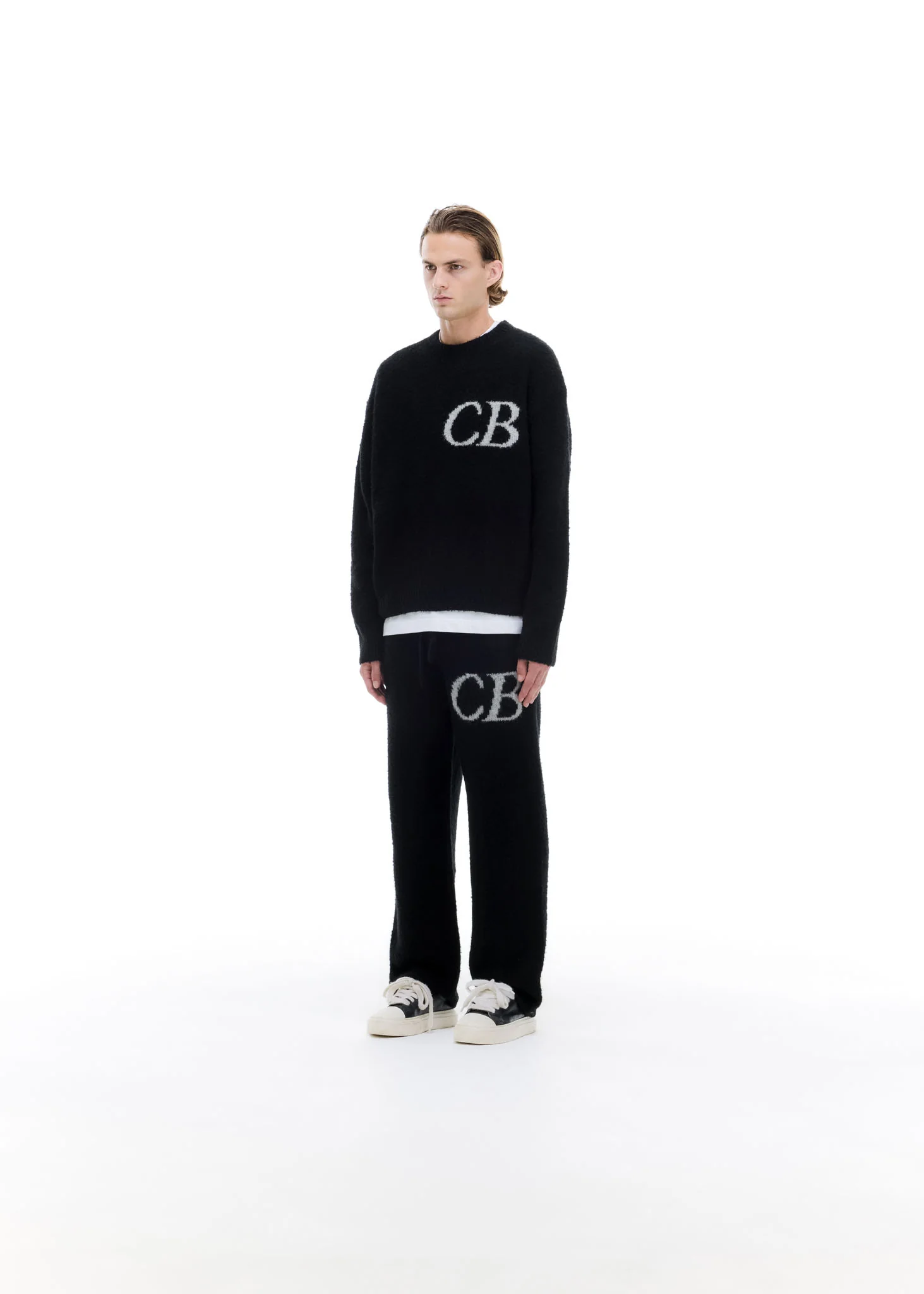 CB LOGO KNIT SWEATER - Image 3