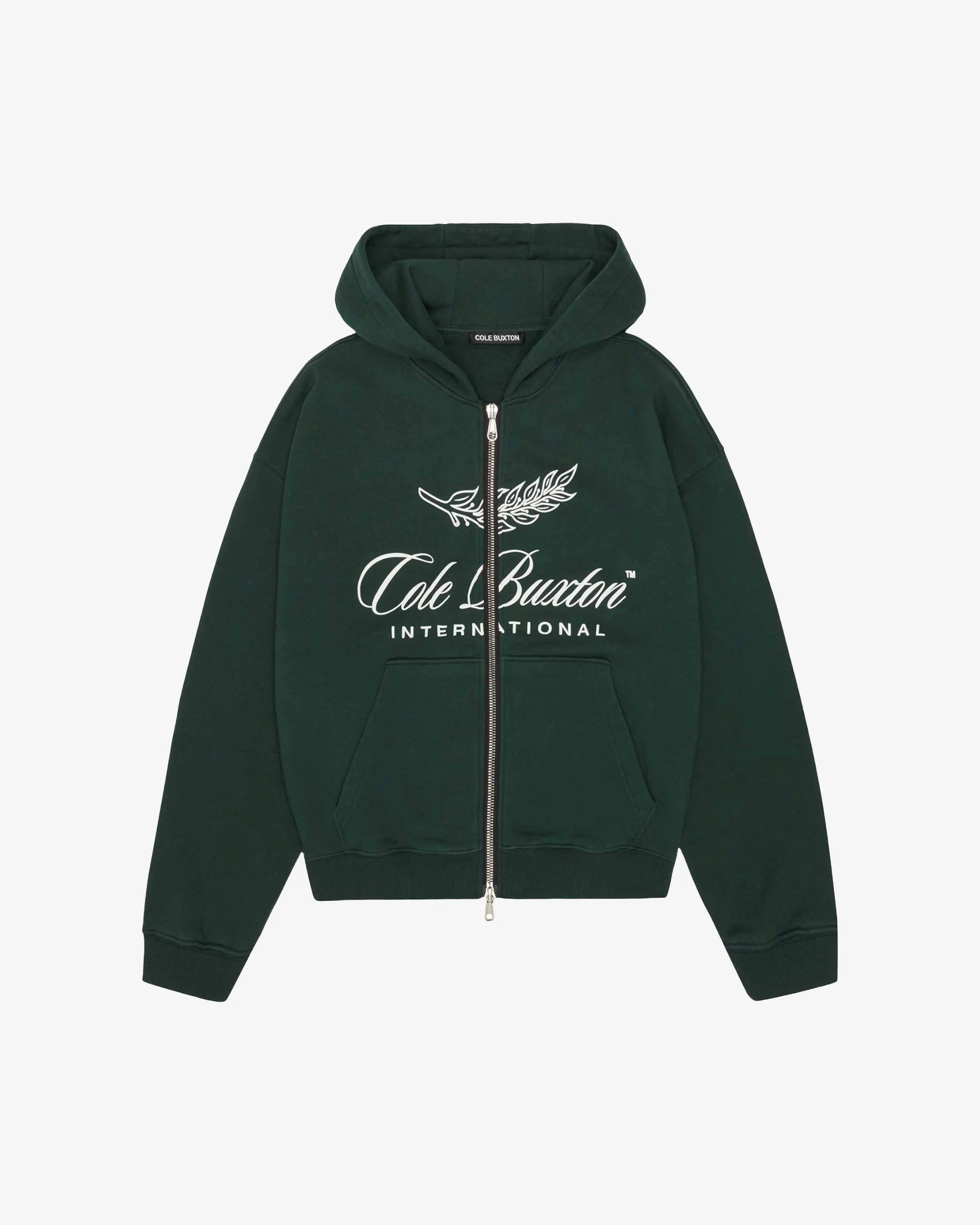 INTERNATIONAL ZIPPED HOODIE