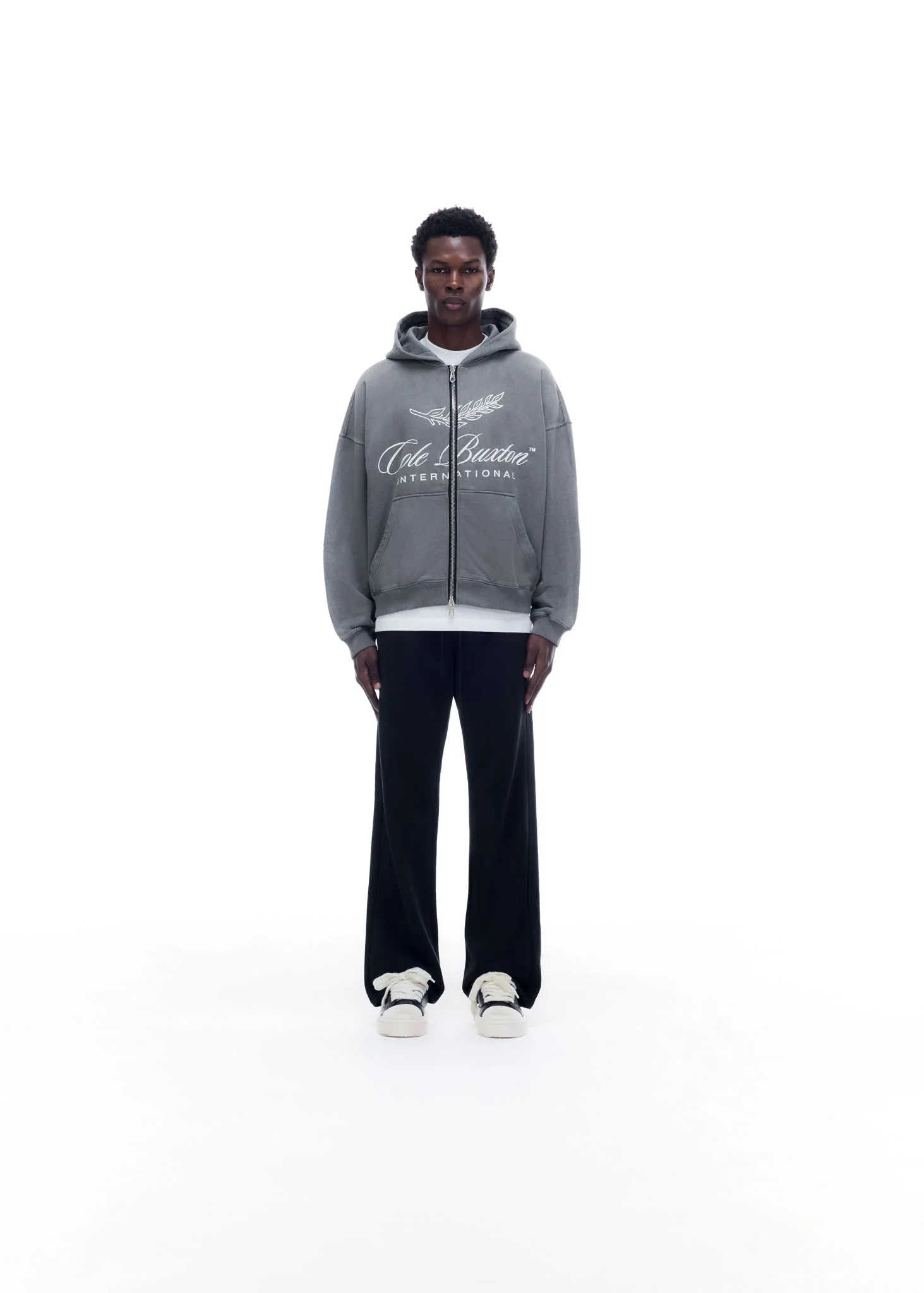 INTERNATIONAL ZIPPED HOODIE - Image 2