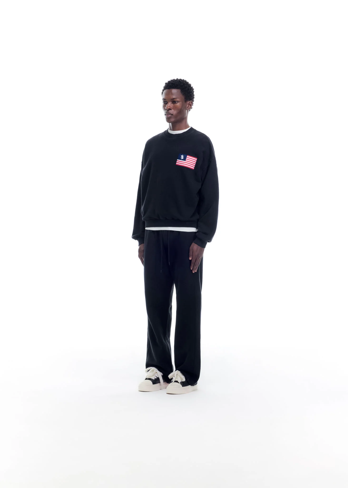 TWO STAR FLAG SWEATSHIRT - Image 3